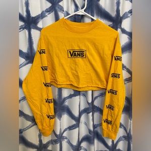 vans cropped shirt